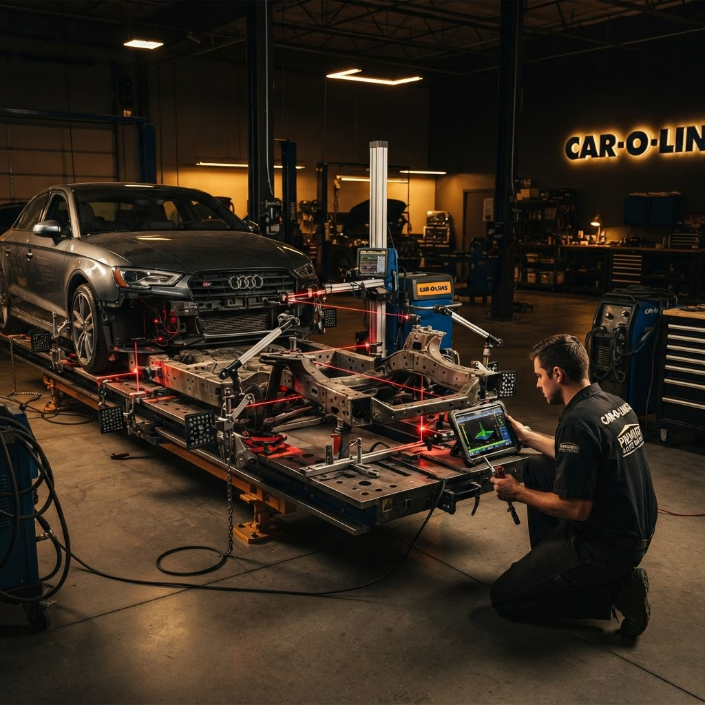 Laser frame alignment measuring in Everett MA